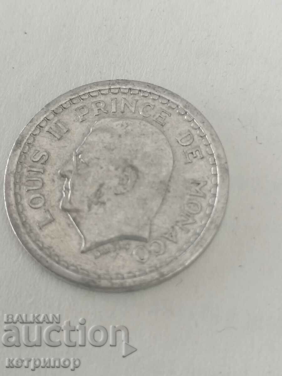 1 Franc Monaco 1943 Aluminium with price 5.00 BGN | € 2.56 1 Franc Monaco 1943 Aluminium with price 5.00 BGN | € 2.56