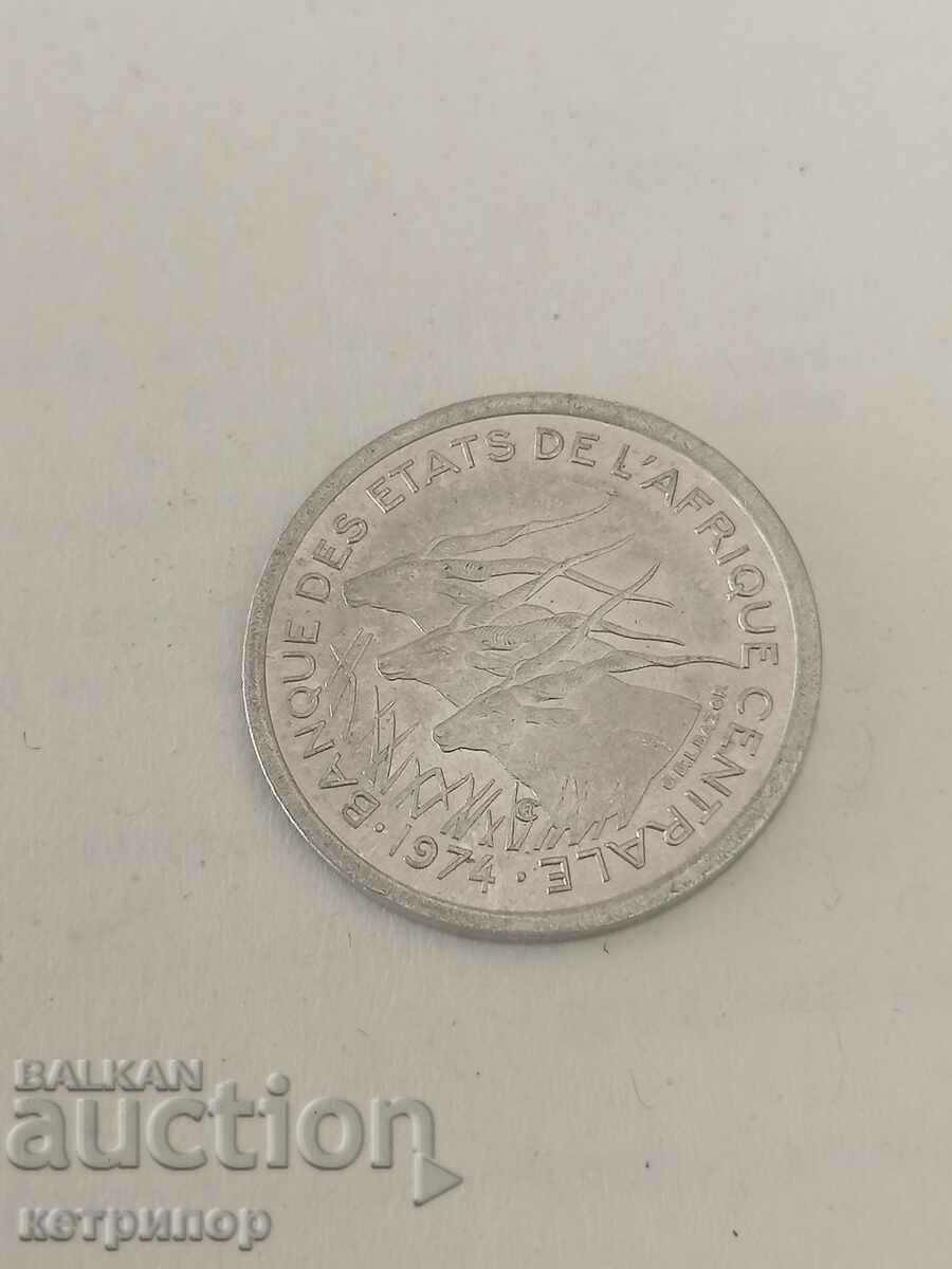 1 Φράγκο Κεντρική Αφρική 1974 Αλουμίνιο με τιμή 15.00 BGN | € 7.67 1 Φράγκο Κεντρική Αφρική 1974 Αλουμίνιο με τιμή 15.00 BGN | € 7.67