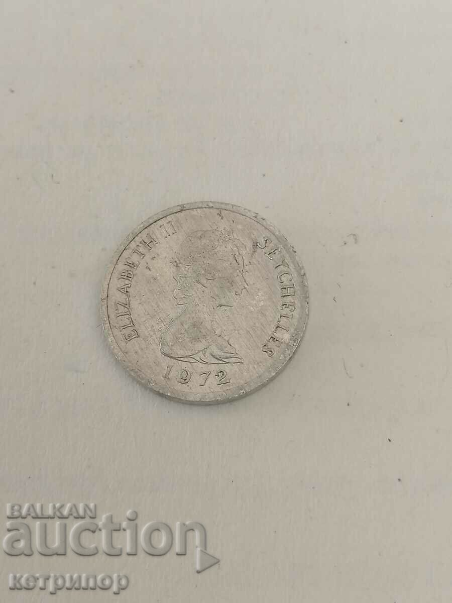 1 цент Сейшели 1972 г. Алуминий с цена 5.00 лв. | € 2.56 1 цент Сейшели 1972 г. Алуминий с цена 5.00 лв. | € 2.56
