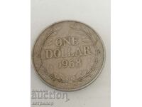 1 δολάριο Λιβερίας 1968 Νικέλιο
