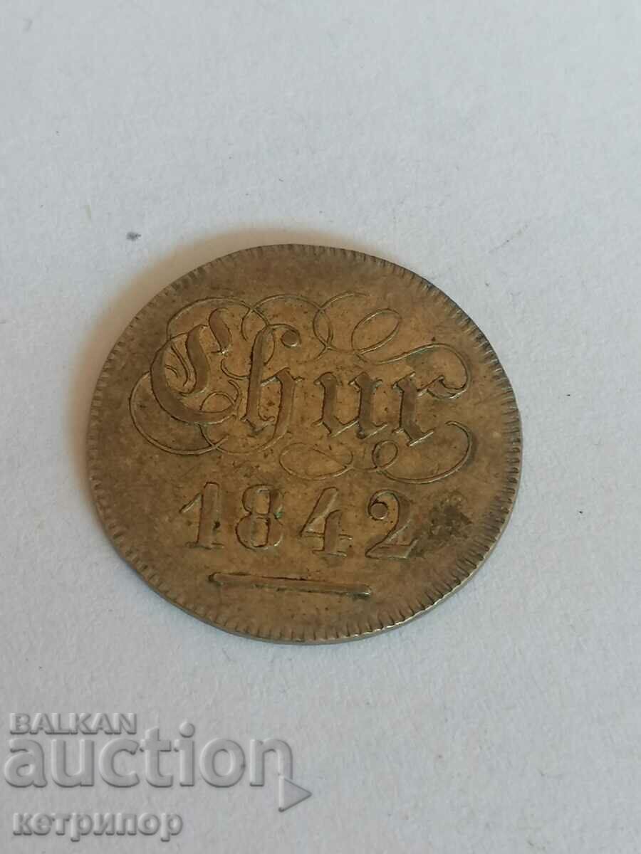 Token 1842 Switzerland with price 15.00 BGN | € 7.67