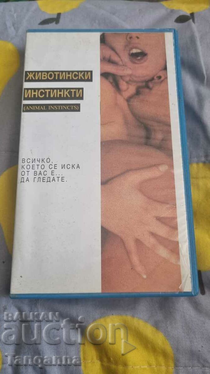 Erotic film on tape