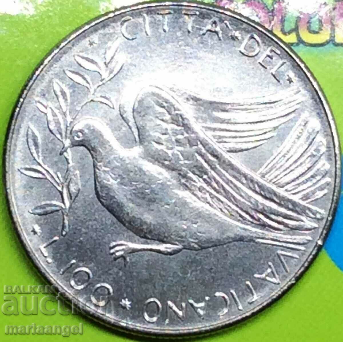 100 lire 1976 Vatican