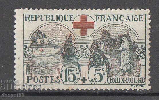 1918. Франция. Благотворителност на Червения кръст.