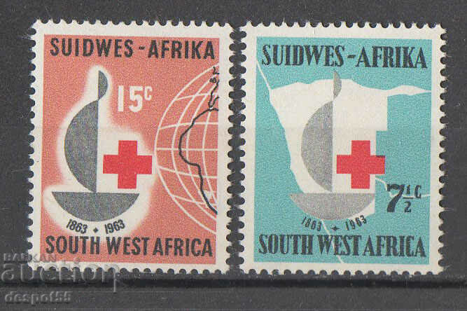 1963. Γιουγκοζάπ. Αφρική. 100 χρόνια Διεθνούς Ερυθρού Σταυρού.