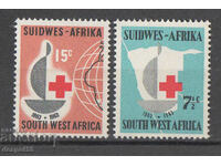 1963. Югозап. Африка. 100 г. на Международния червен кръст.