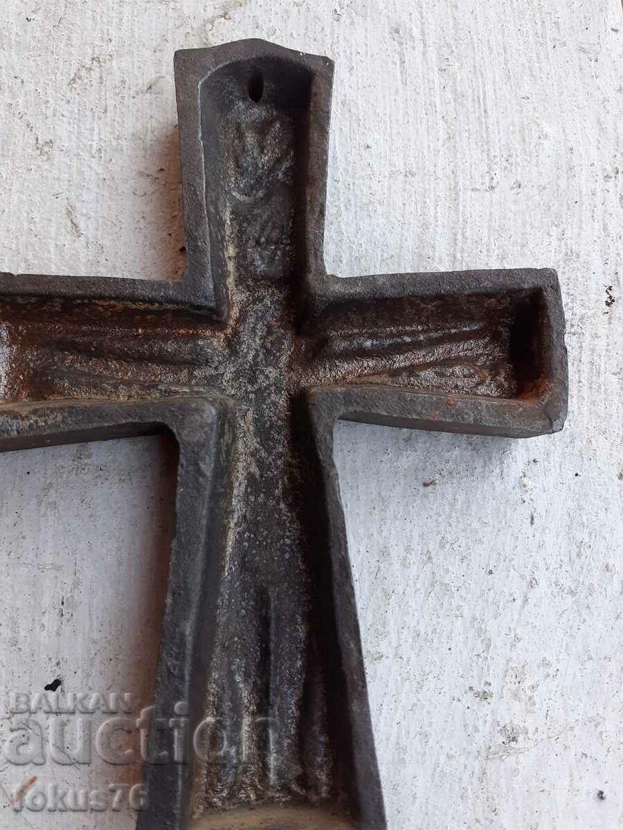 Παλιός σταυρός από χυτοσίδηρο - 5