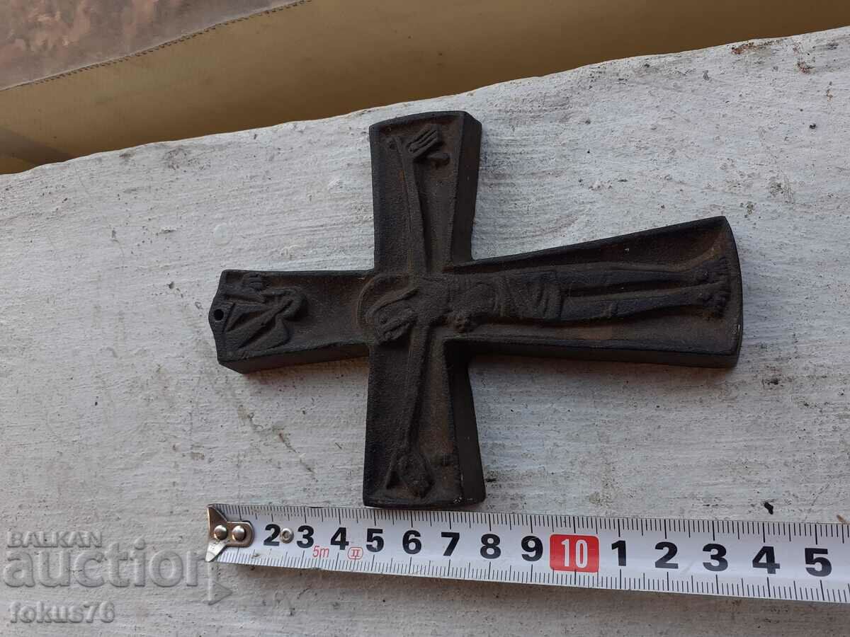 Παλιός σταυρός από χυτοσίδηρο - 6