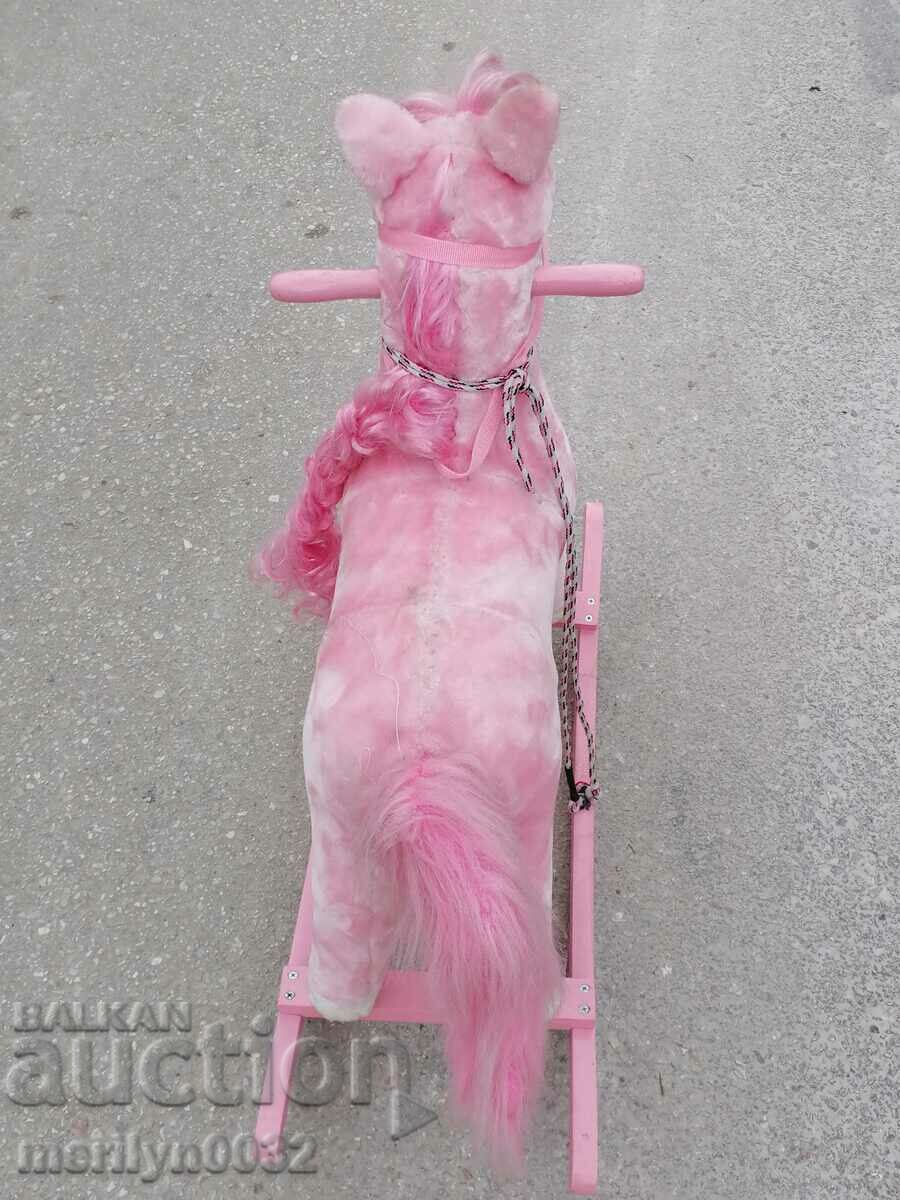 Delivery of Children's toy rocking horse whirlwind horse