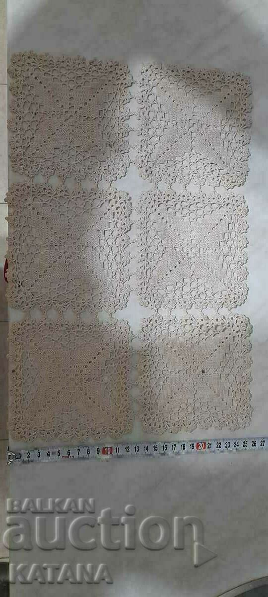 Ένα υπέροχο χειροποίητο τραπεζομάντιλο με κροσέ με τιμή 4.00 BGN | € 2.05