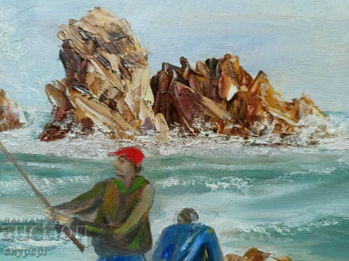 Painting "Fishing" - 5 Painting "Fishing" - 5
