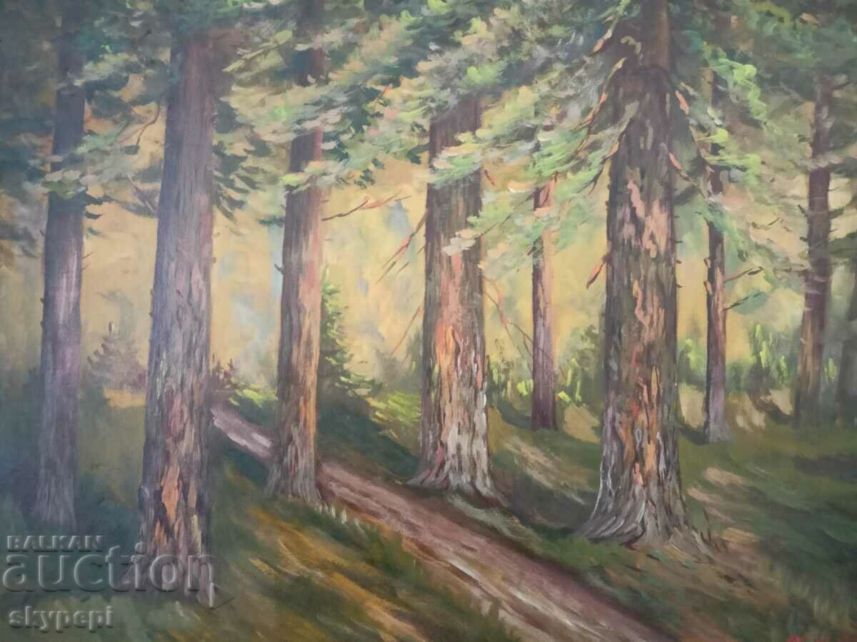Auction Painting "Forest" Auction Painting "Forest"