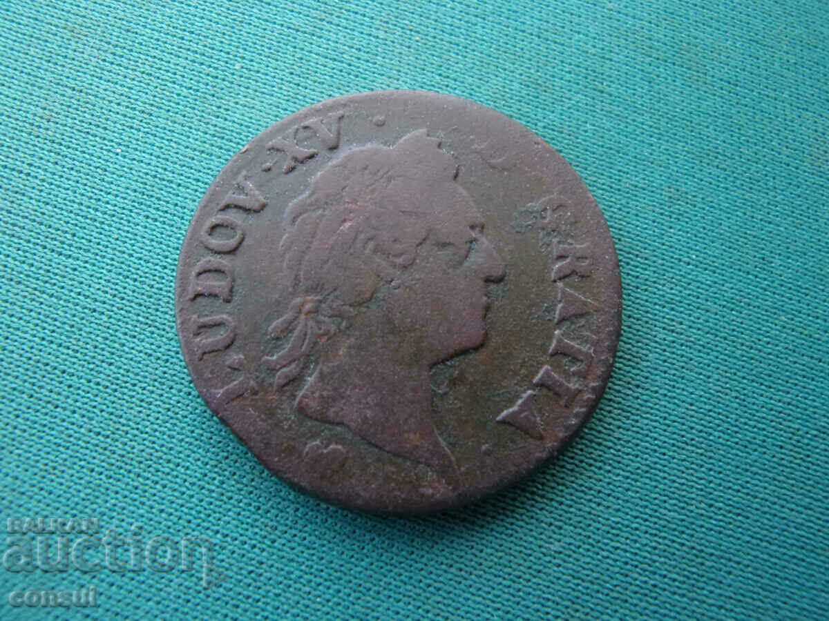 Franța Lowy XV 1 Col 1771 Rar cu preț € 23.01 | 45.00 BGN