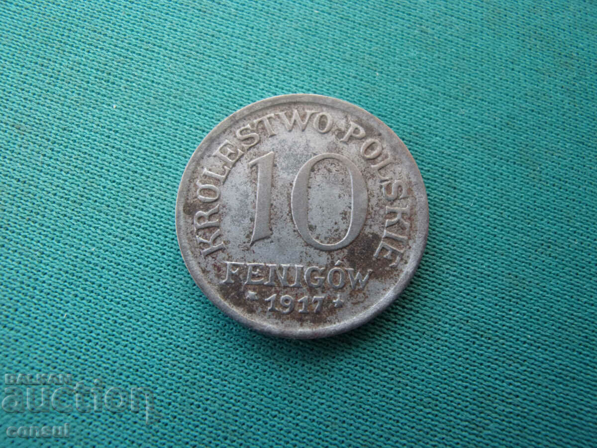 Germania 10 Fenigov 1917 Rar cu preț € 5.11 | 9.99 BGN