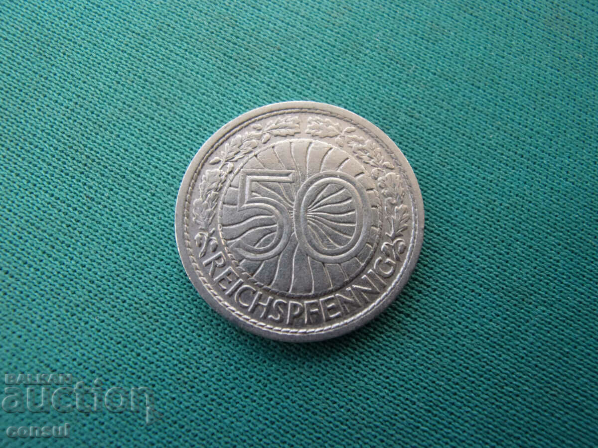 Germania Baymap 50 Pfennig 1927 A Rare cu preț € 3.58 | 7.00 BGN