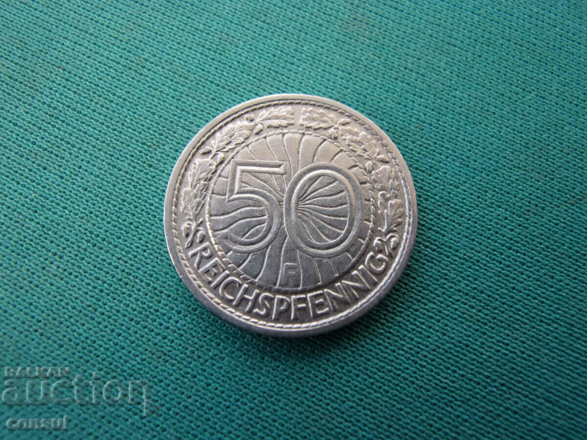 Germania Baymap 50 Pfennig 1928 F Rare cu preț € 3.58 | 7.00 BGN