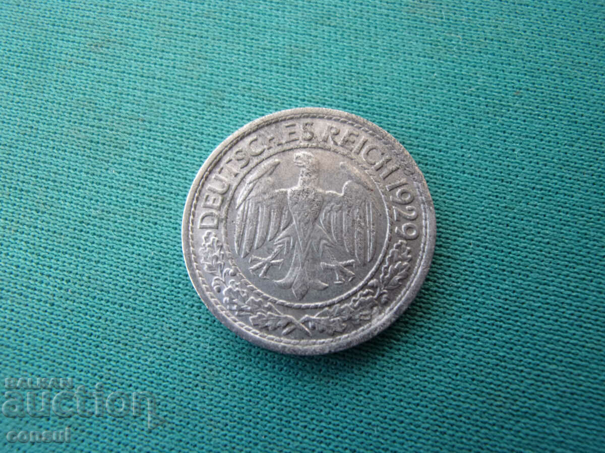 Germania Baymap 50 Pfennig 1929 A Rare cu preț € 3.07 | 6.00 BGN