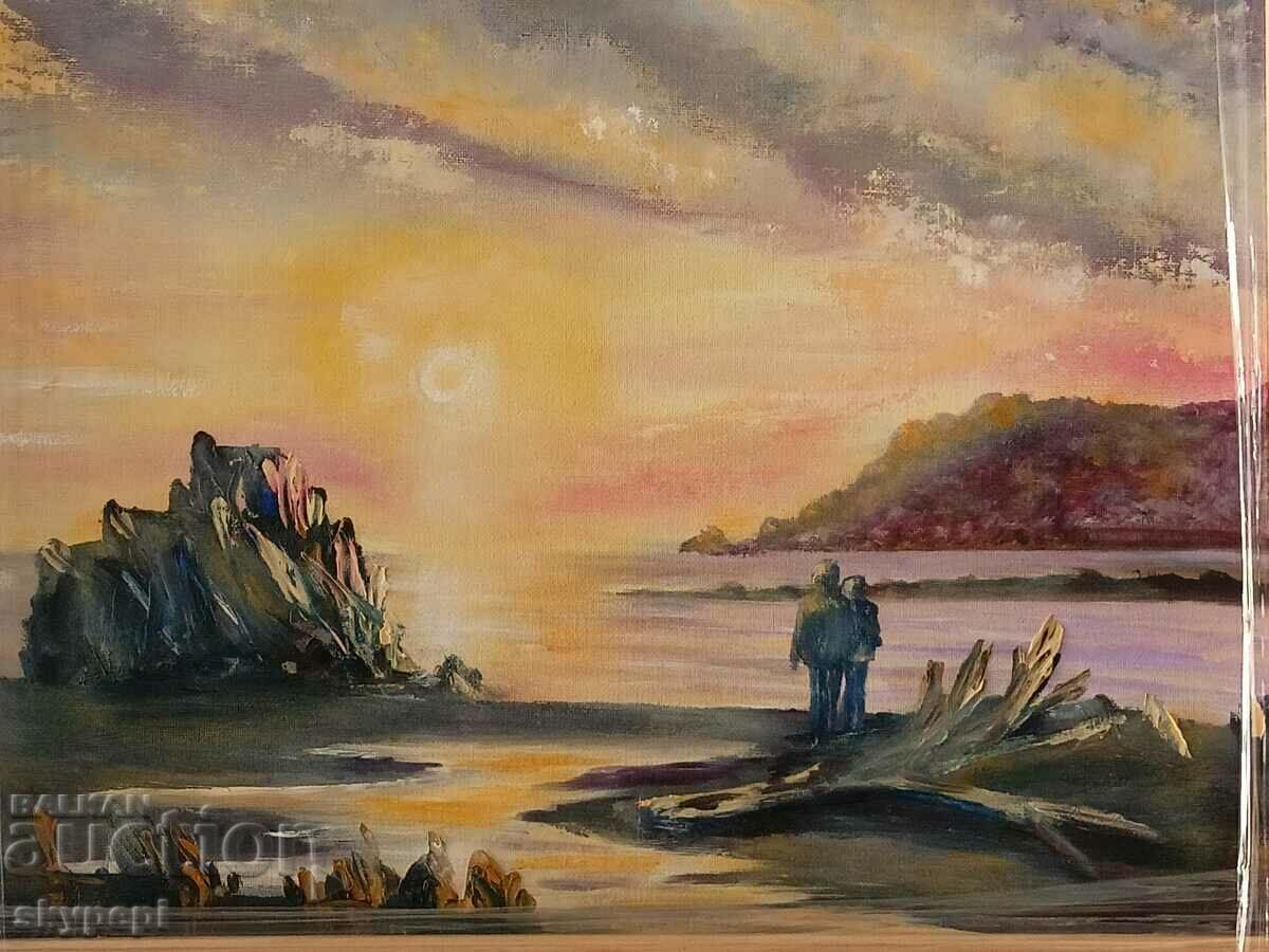 Picture "Sea" with price 160.00 BGN | € 81.81 Picture "Sea" with price 160.00 BGN | € 81.81