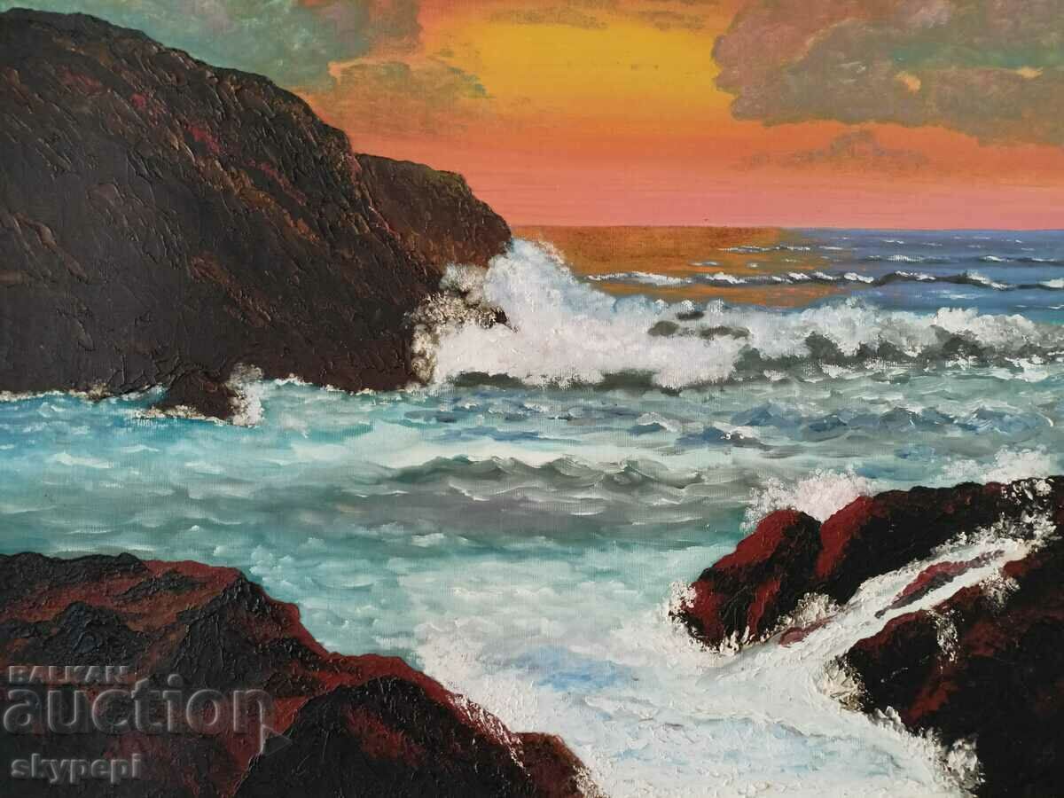 Seascape with price 260.00 BGN | € 132.94 Seascape with price 260.00 BGN | € 132.94