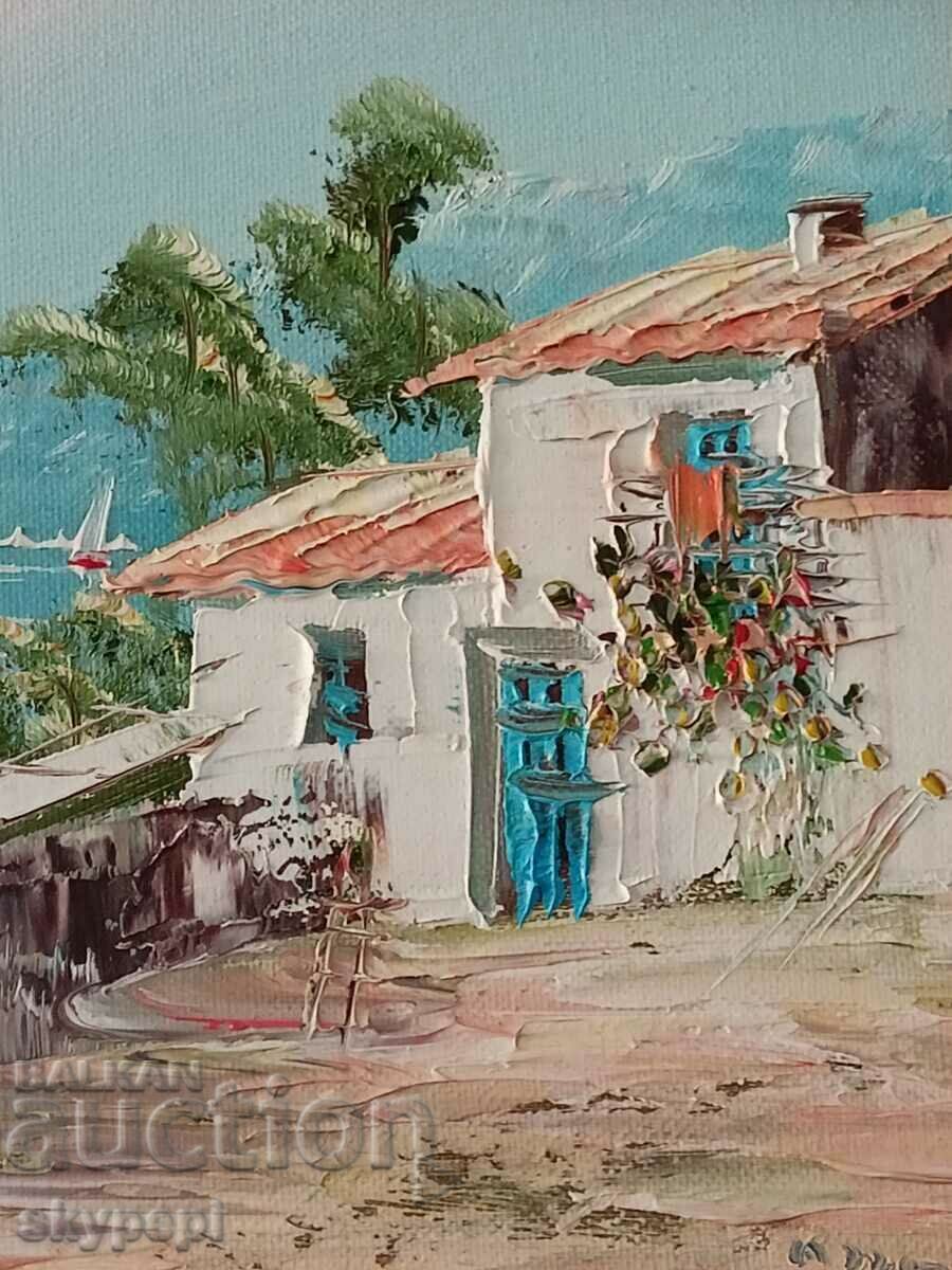 Auction Painting "Seashore" Auction Painting "Seashore"