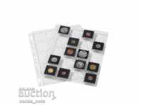 monede pentru monede LEUCHTTURM QUADRUM