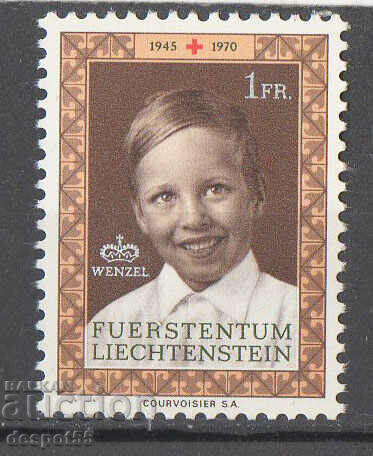 1970. Liechtenstein. 25 de ani de Cruce Roșie în Liechtenstein.
