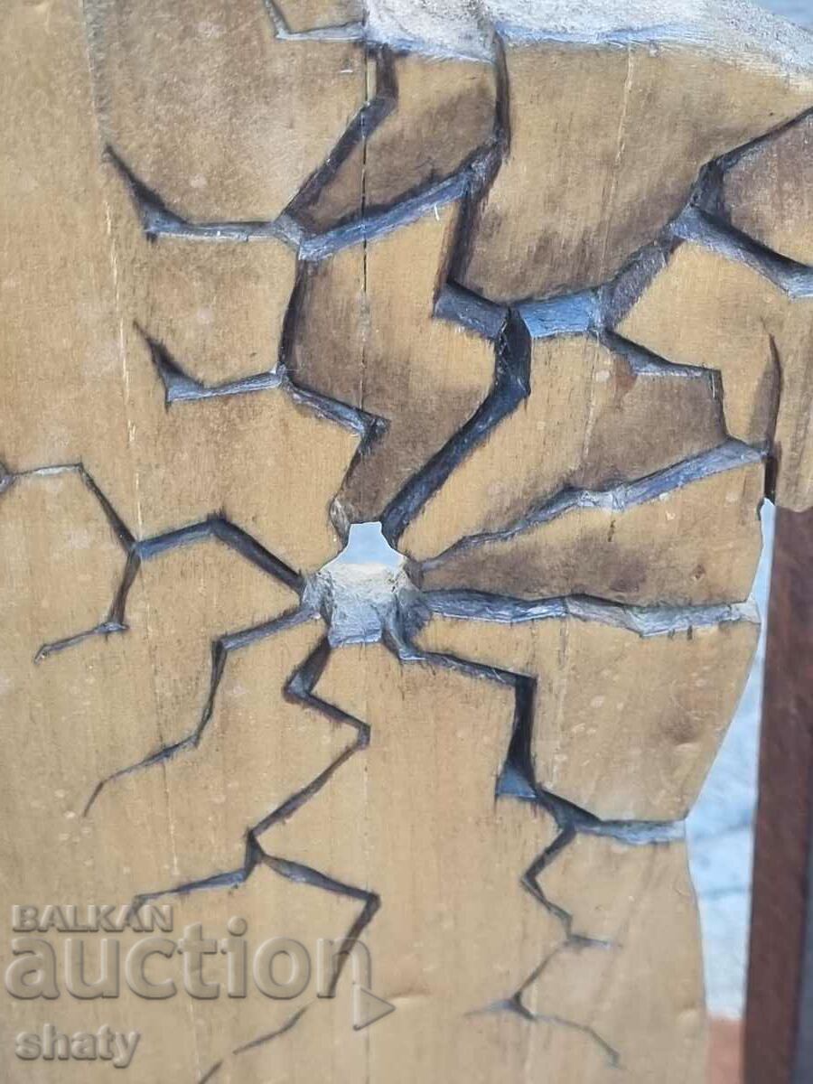 Author's wooden statue - 6