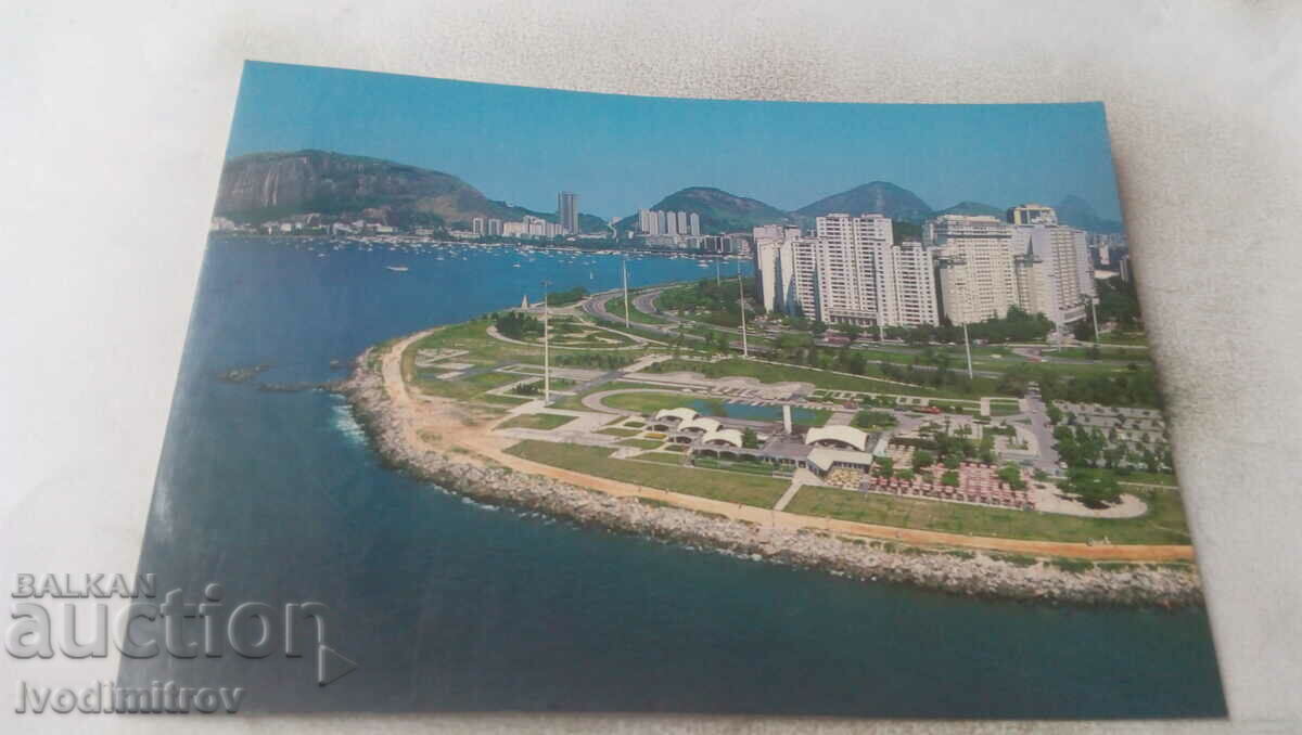Пощенска картичка Rio de Janeiro Bird's Eye-view of Flamengo