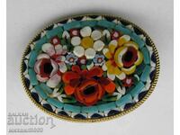 VENETIAN MOSAIC BROOCH