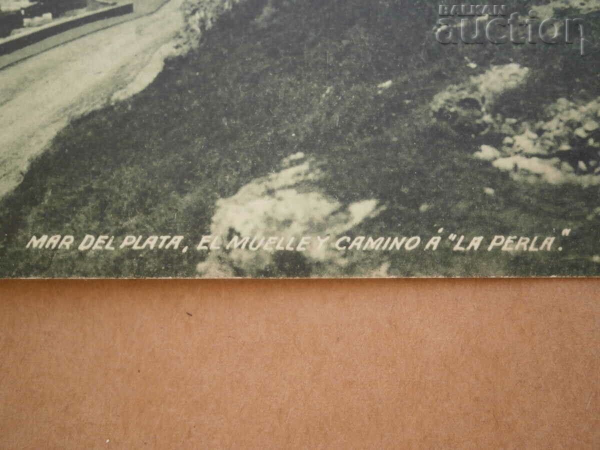 Auction vintage postcard from the 1930s Auction vintage postcard from the 1930s