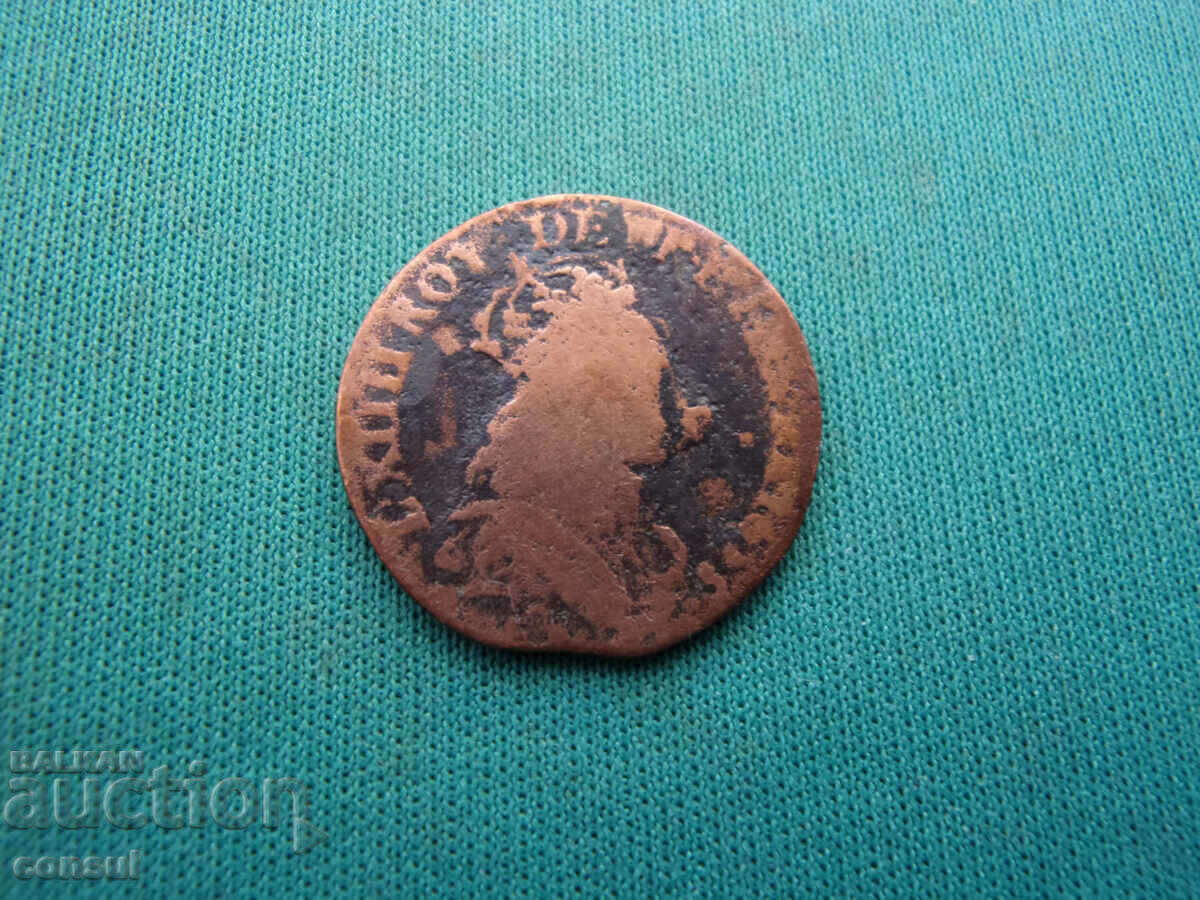 Franta Lowy XIIII 1 Liard 1655 Paris Rare cu preț € 7.67 | 15.00 BGN