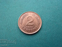Latvia 2 Centimes 1939 Rare
