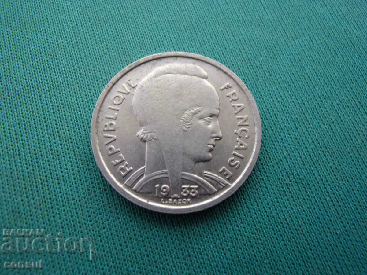 Franta 5 Franci 1933 Rar cu preț € 7.67 | 15.00 BGN