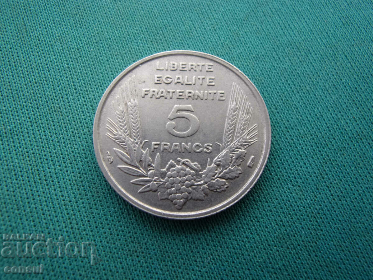 France 5 Francs 1933 Rare
