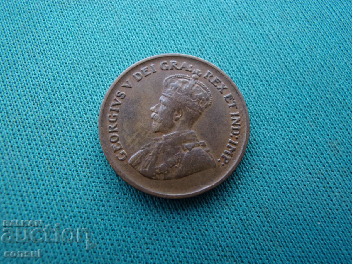 Canada 1 Cent 1928 Σπάνιο