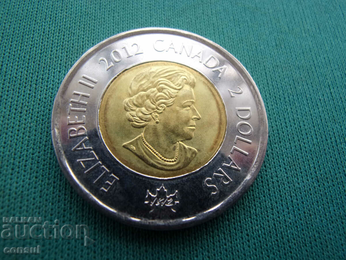 Canada 2 dolari 2012 Rar cu preț € 12.78 | 25.00 BGN