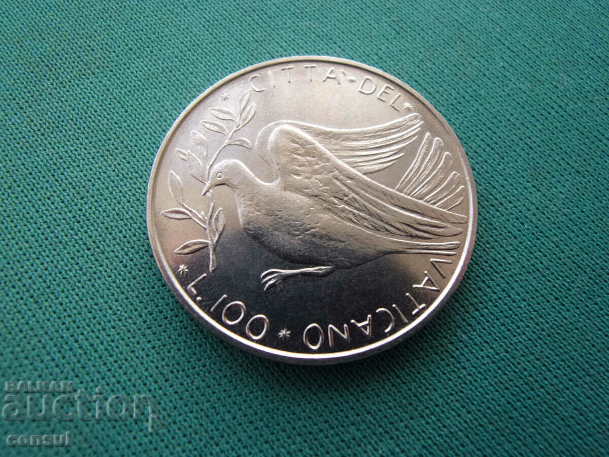 Vatican 100 Lire 1974 UNC Rare cu preț € 3.07 | 6.00 BGN Vatican 100 Lire 1974 UNC Rare cu preț € 3.07 | 6.00 BGN