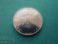 Vatican 100 Lira 1974 UNC Rare