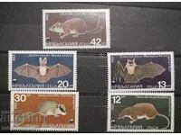 Bulgaria - fauna WWF, mamifere mici protejate 1982.