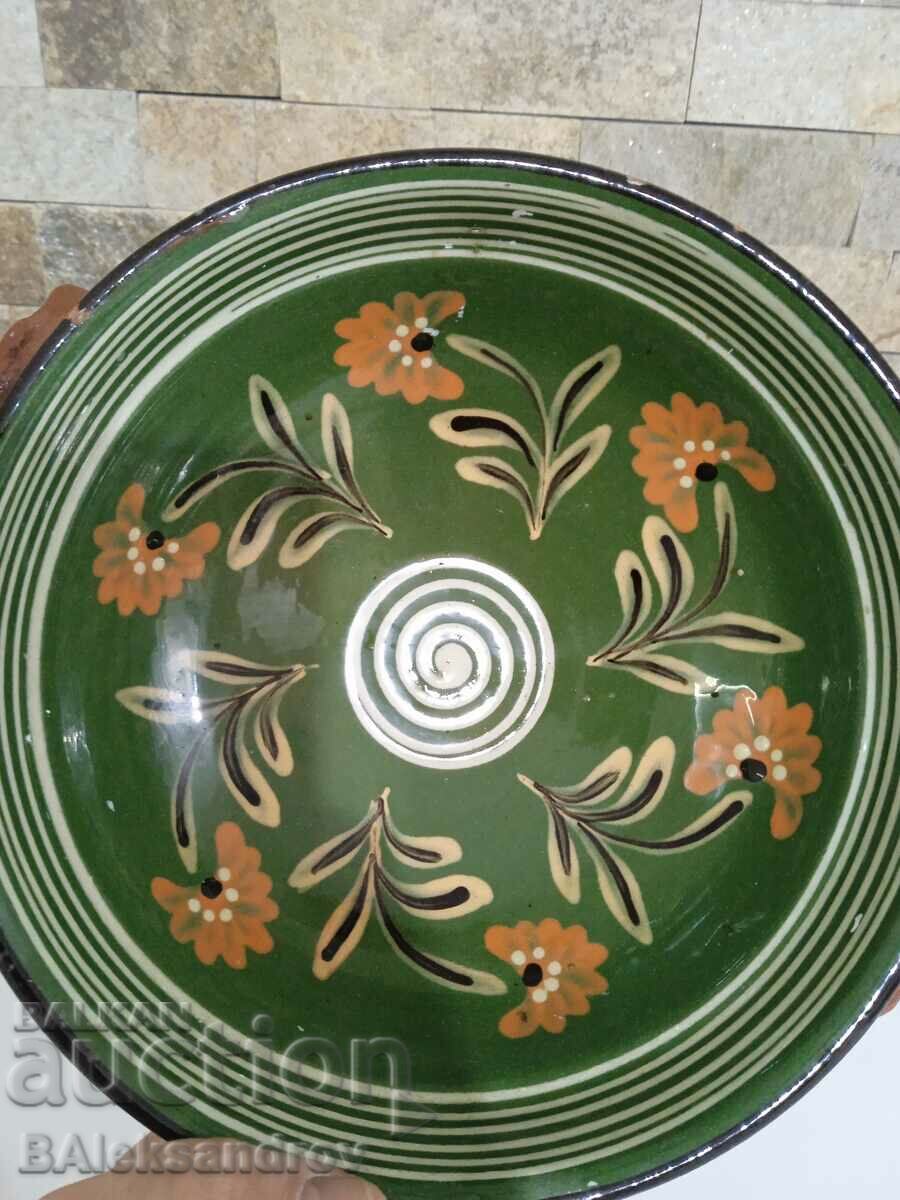 Frumos castron din ceramică inscripționat - 6