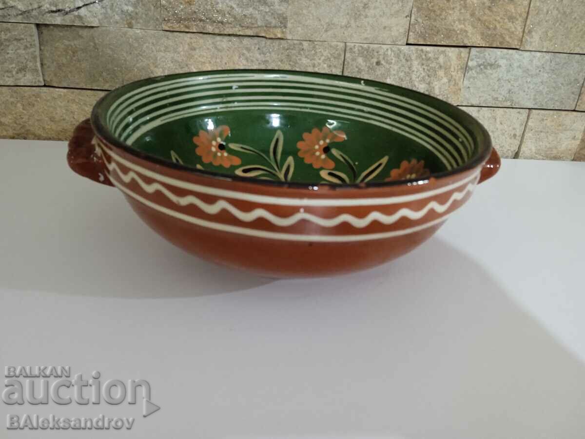 Beautiful inscribed ceramic bowl