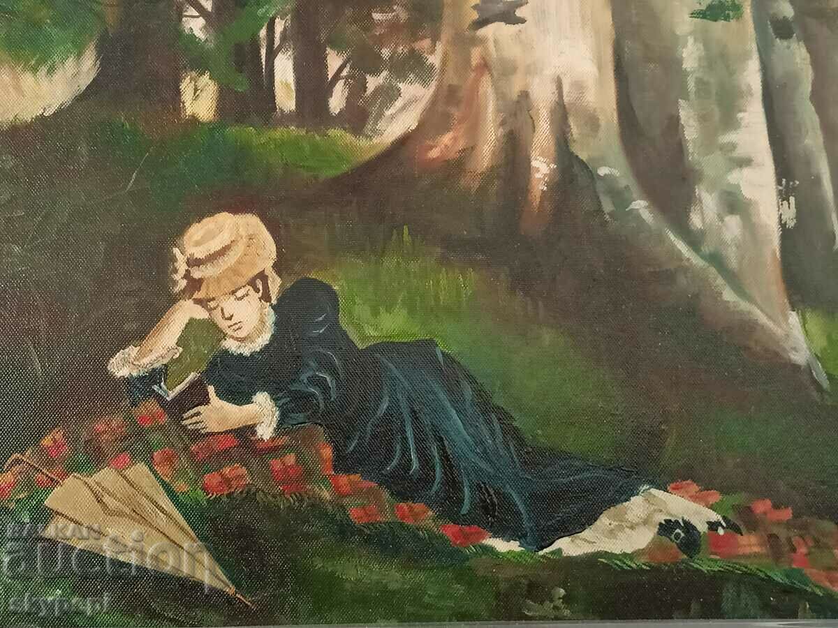 Auction  Picture "In the middle of nature"