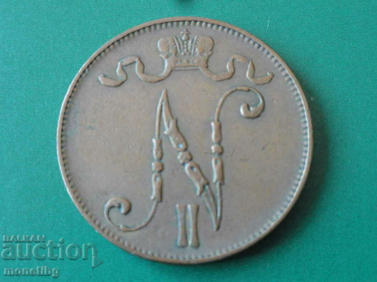 Delivery of Russia (for Finland) 1908 - 5 pennies