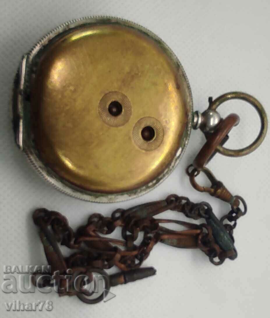 TURKISH POCKET WATCH MACHINE NOT WORKING - 7