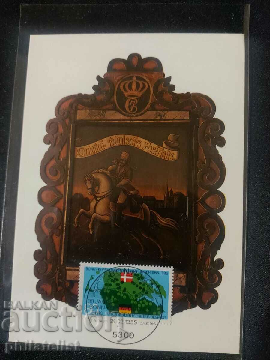 Poșta Germană - 1985 Card Maximum