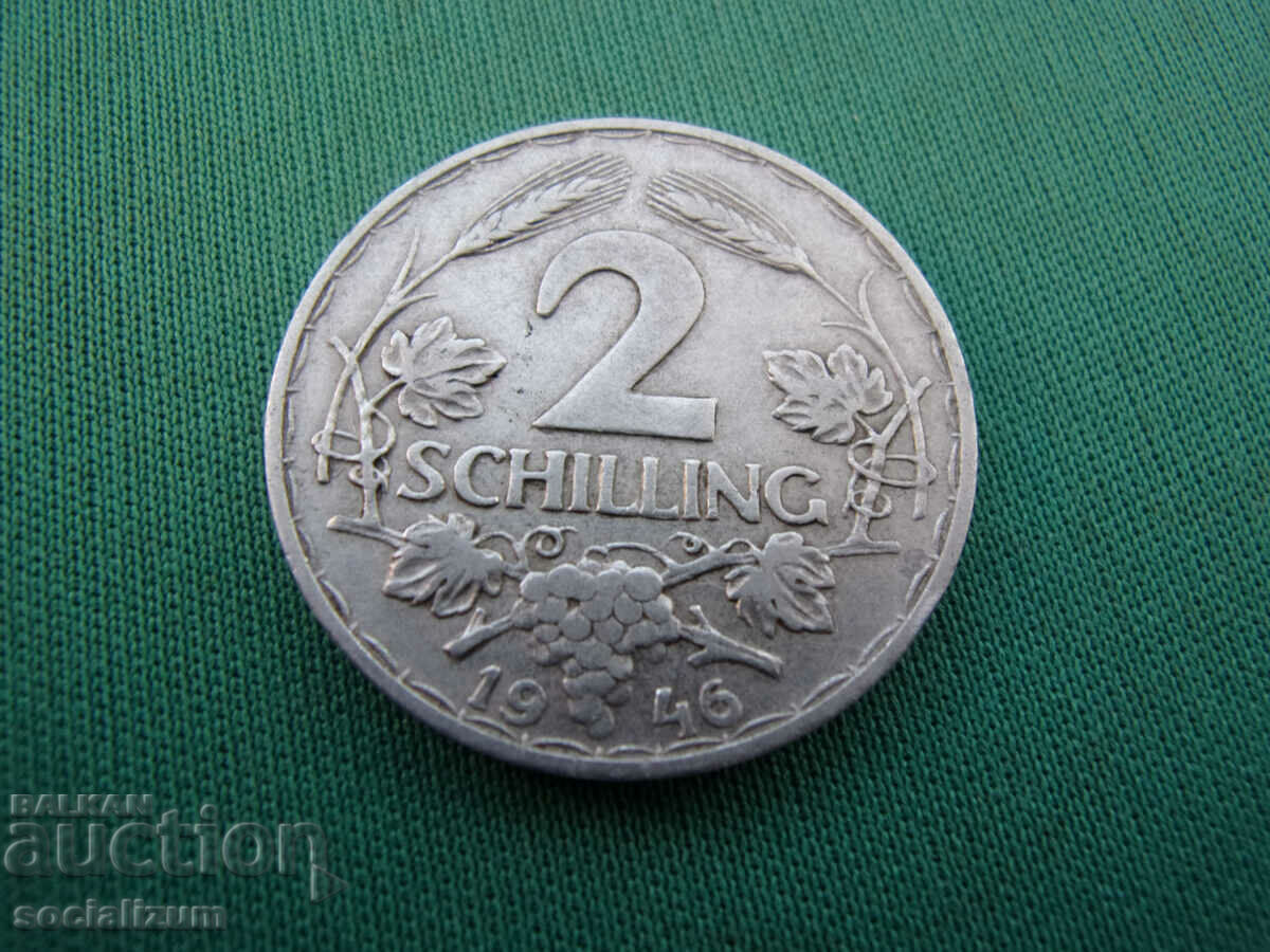 Αυστρία 2 Schilling 1946 Σπάνιο