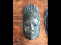 OLD WOODEN AFRICAN MASK