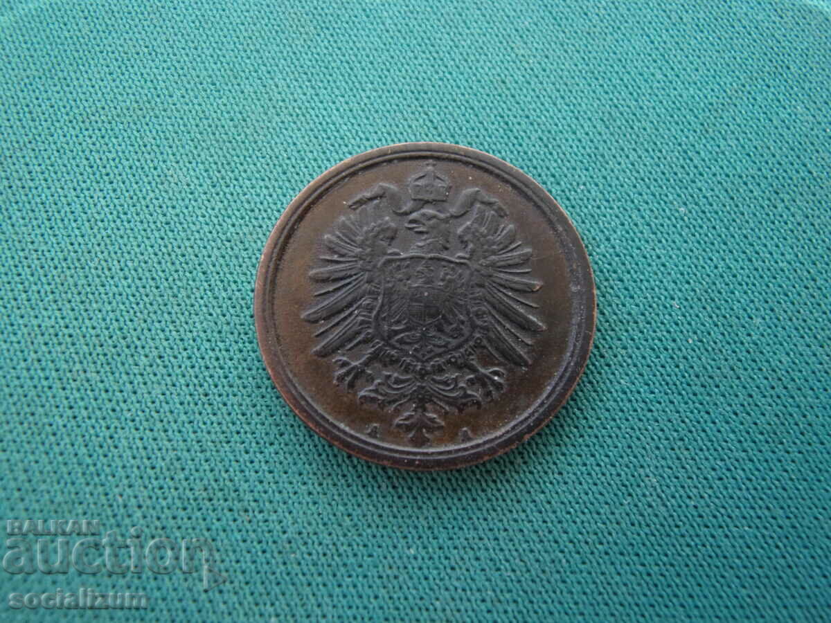 Germania I Reich 2 Pfennig 1875 Un rar cu preț € 5.11 | 9.99 BGN Germania I Reich 2 Pfennig 1875 Un rar cu preț € 5.11 | 9.99 BGN