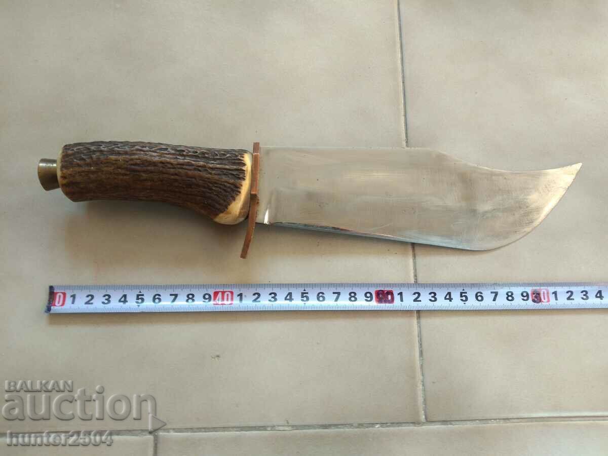 Knife, hunting, old, handmade, for scraping. with price € 45.95 | 89.87 BGN Knife, hunting, old, handmade, for scraping. with price € 45.95 | 89.87 BGN