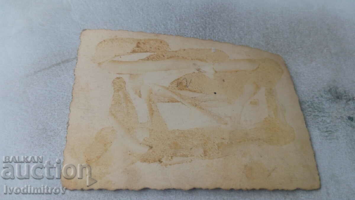 Photo A young man and two young girls in vintage swimsuits with price 2.35 BGN | € 1.20 Photo A young man and two young girls in vintage swimsuits with price 2.35 BGN | € 1.20